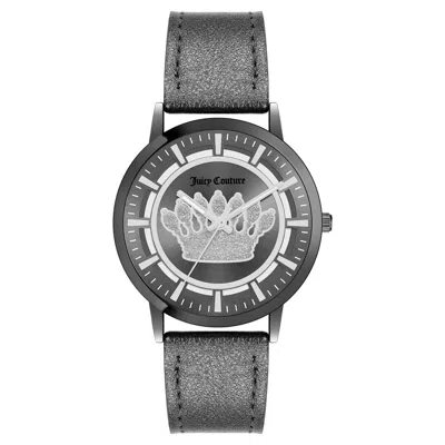 Juicy Couture Ladies' Watch  Jc1345gygy ( 36 Mm) Gbby2 In Gray