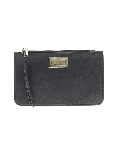 Pre-owned Juicy Couture Leather Clutch In Black