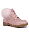 Juicy Couture Little And Big Girls Imperial Boot In Pink