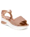Juicy Couture Little And Big Girls Inspired Wedge Sandal In Rose Gold