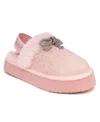Juicy Couture Little And Big Girls Ohbubby S Flat Slipper In Blush