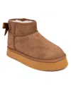 Juicy Couture Little And Big Girls Olden Bootie In Natural