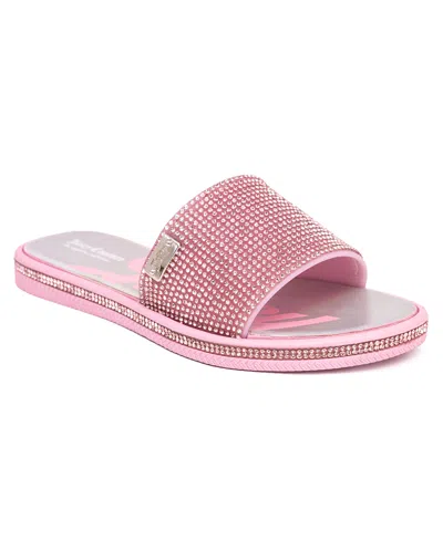 JUICY COUTURE LITTLE AND BIG GIRLS YIMMY FLAT SANDAL 