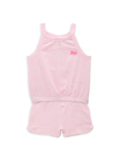 Juicy Couture Kids' Little Girl's 2-piece Tank Top & Shorts Set In Pink