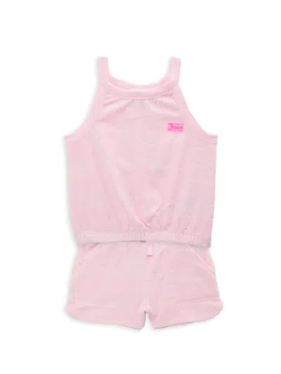 Juicy Couture Babies' Little Girl's 2-piece Tank Top & Shorts Set In Pink