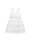 JUICY COUTURE LITTLE GIRL'S RAINBOW TIERED DRESS