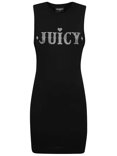 Juicy Couture Logo Cotton Mini Dress