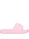 Juicy Couture Logo-embossed Slides In Pink