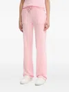 Juicy Couture Logo-embroidered Track Pants In Pink
