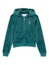 Juicy Couture Logo-motif Hoodie In Blue