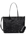 Juicy Couture Logo-patch Tote Bag In Black