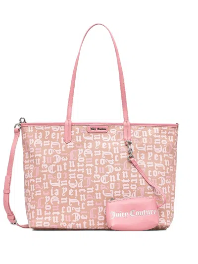 Juicy Couture Logo-patch Tote Bag In Pink