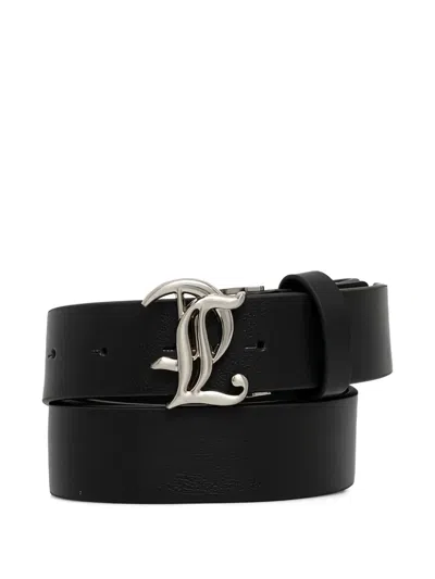 Juicy Couture Logo-buckle Belt In Black