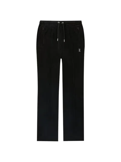 Juicy Couture Logo-embellished Track Pants In Black
