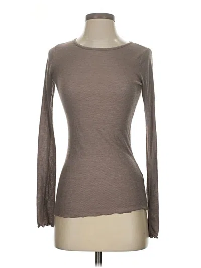 Pre-owned Juicy Couture Long Sleeve T-shirt In Brown