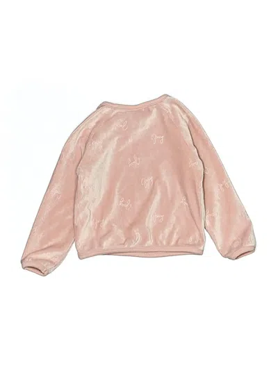 Pre-owned Juicy Couture Kids' Long Sleeve T-shirt In Pink