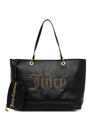 Juicy Couture Medium Studded-embellishment Tote Bag In Black
