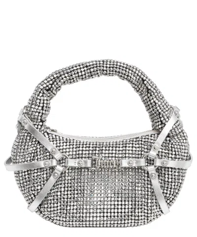 Juicy Couture Melanie Hobo Bag In Silver