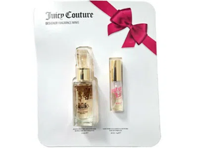 Juicy Couture Mini Gift Set On Display Card In Transparent