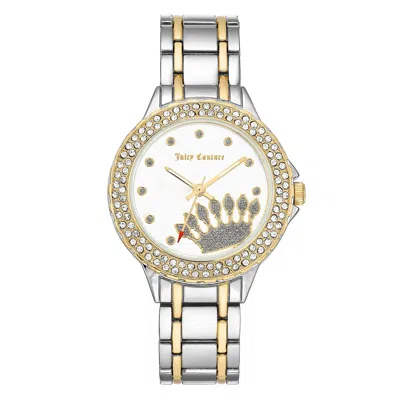 Juicy Couture Silver Women Watch In Gold