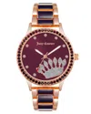 Juicy Couture Multicolor Metal Watch