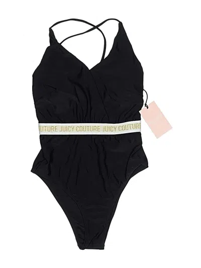 Pre-owned Juicy Couture One Piece Swimsuit In Black