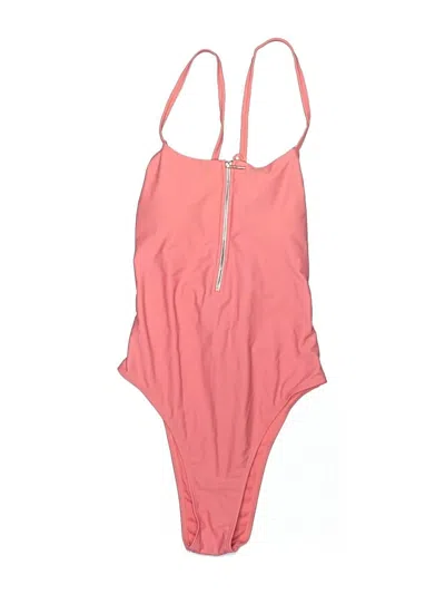 Pre-owned Juicy Couture One Piece Swimsuit In Pink