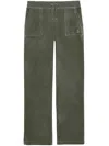 Juicy Couture Del Ray Pocketed Trackpan Clothing In Green