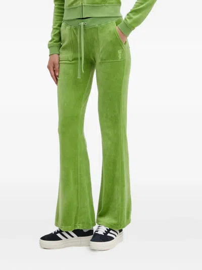 Juicy Couture Patch Pocket Trousers In Green