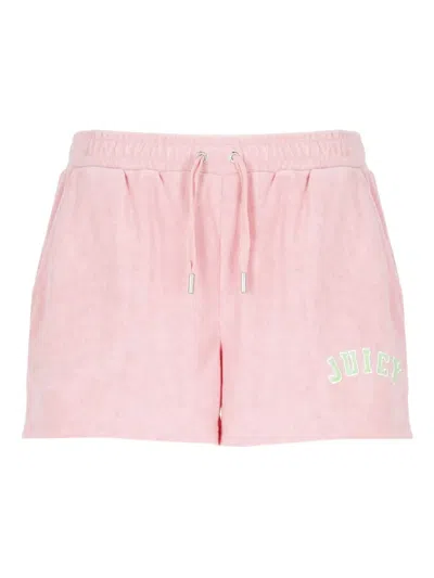 Juicy Couture Perkin Elasticated-waistband Logo Shorts In Multi