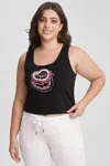 Juicy Couture Plus-size 30th Birthday Cake Tank In Black