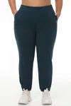 Juicy Couture Plus-size Fleece Sweatpant In Blue