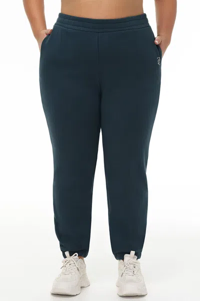 Juicy Couture Plus-size Fleece Sweatpant In Blue