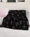 Juicy Couture Plush Throw, 50" X 70"