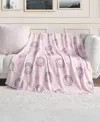 Juicy Couture Plush Throw, 50" X 70"