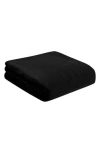 Juicy Couture Plush Throw Blanket In Black