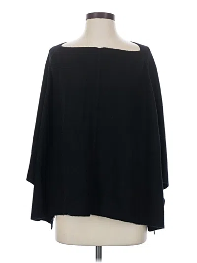 Pre-owned Juicy Couture Poncho In Black