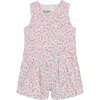 Juicy Couture Printed Romper In Pink