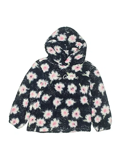 Pre-owned Juicy Couture Kids' Pullover Hoodie In Black