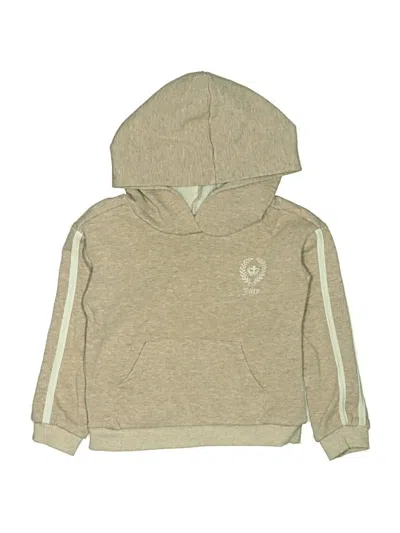 Pre-owned Juicy Couture Kids' Pullover Hoodie In Tan