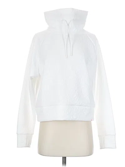 Pre-owned Juicy Couture Pullover Hoodie In White