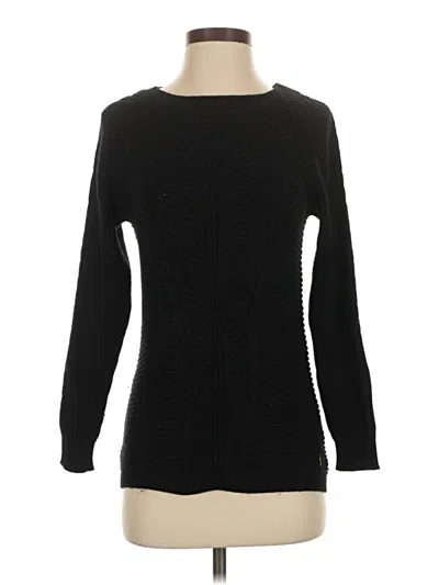 Pre-owned Juicy Couture Pullover Sweater In Black
