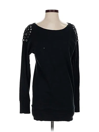 Pre-owned Juicy Couture Pullover Sweater In Black