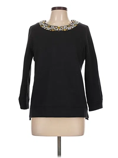 Pre-owned Juicy Couture Pullover Sweater In Black