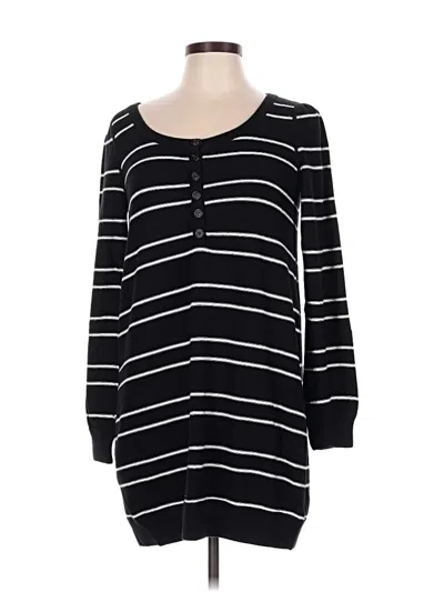 Pre-owned Juicy Couture Pullover Sweater In Black