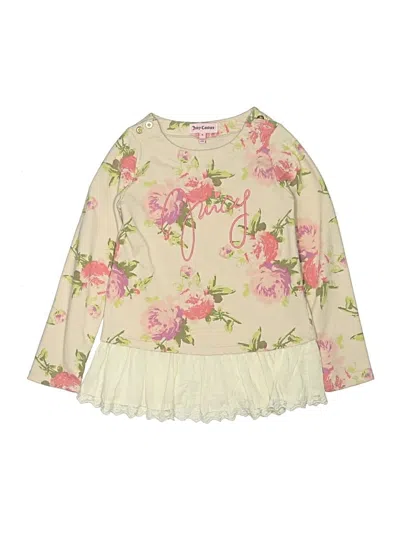 Pre-owned Juicy Couture Kids' Pullover Sweater In Ivory