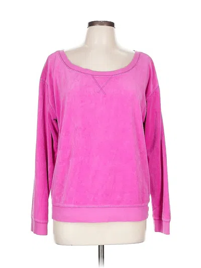 Pre-owned Juicy Couture Pullover Sweater In Pink