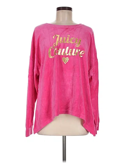 Pre-owned Juicy Couture Pullover Sweater In Pink
