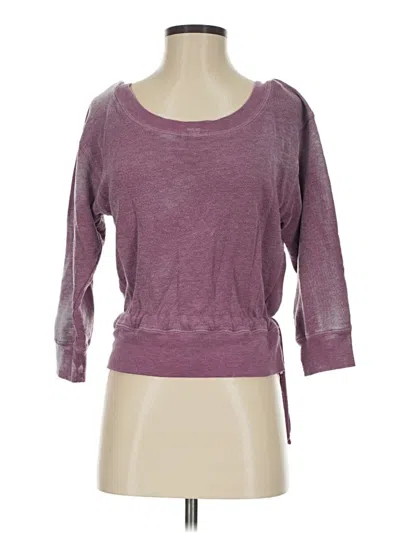 Pre-owned Juicy Couture Pullover Sweater In Purple