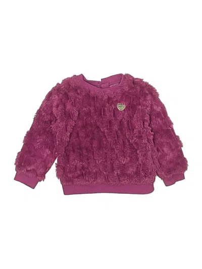 Pre-owned Juicy Couture Kids' Pullover Sweater In Purple